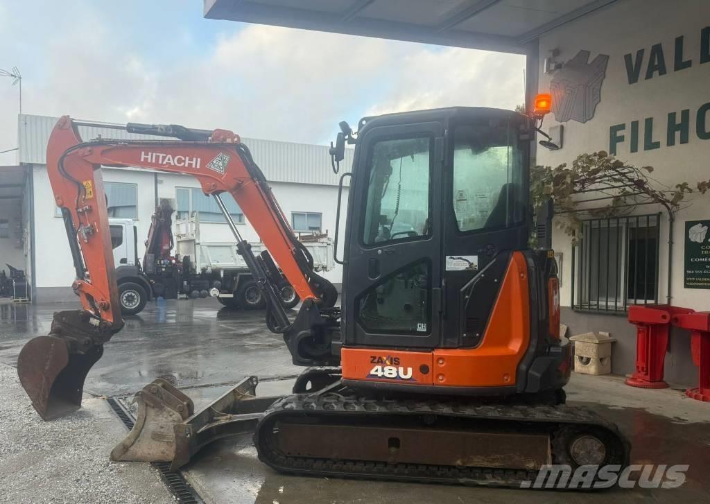 Hitachi ZX 48 U حفارات صغيرة أقل من 7 طن (حفارات صغيرة)