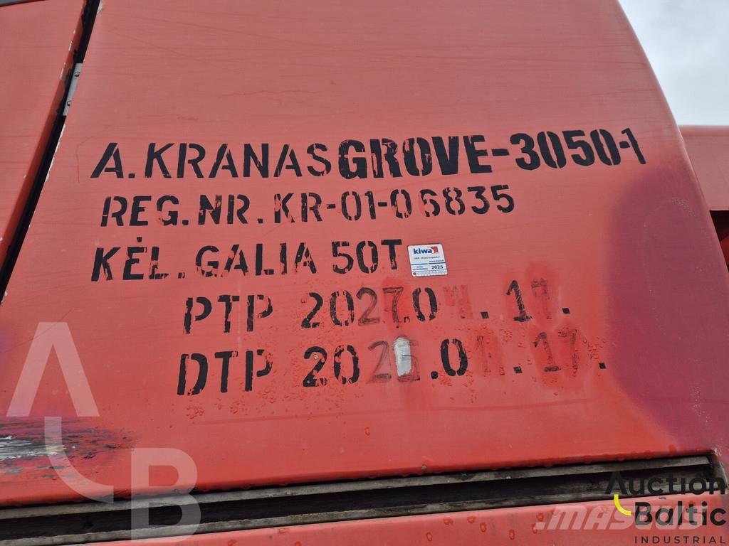 Grove GMK 3050 شاحنات الرافعات