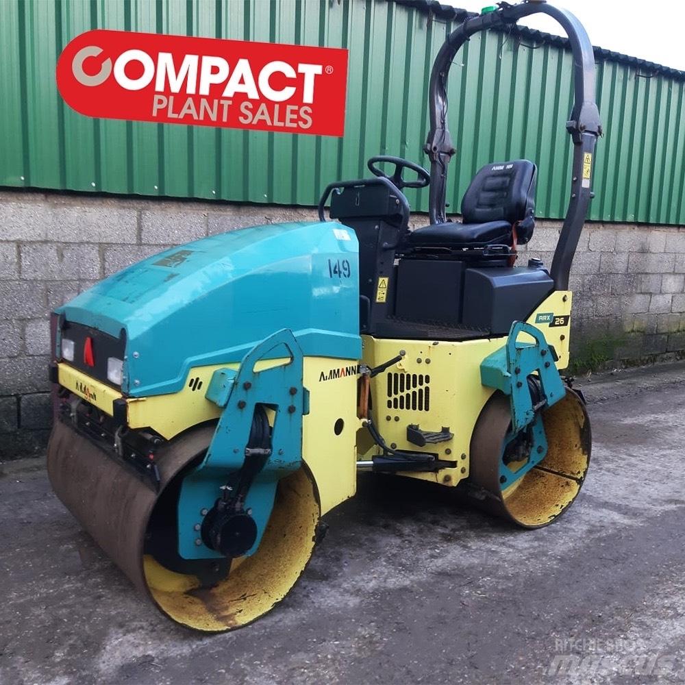 Ammann ARX 26K مداحل ثنائية الاسطوانة