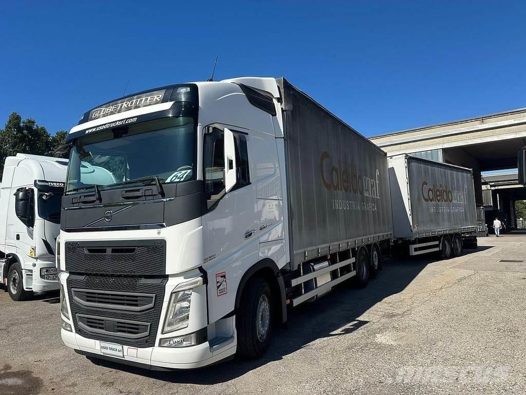 Volvo FH 460 شاحنات بغطاء جانبي