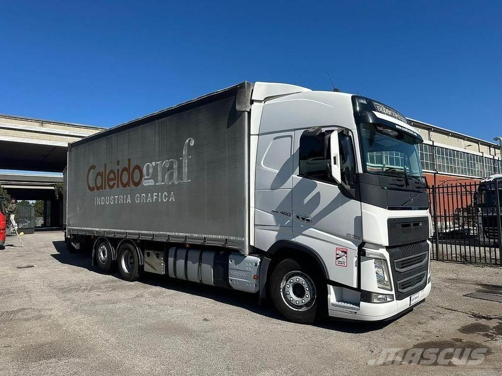 Volvo FH 460 شاحنات بغطاء جانبي