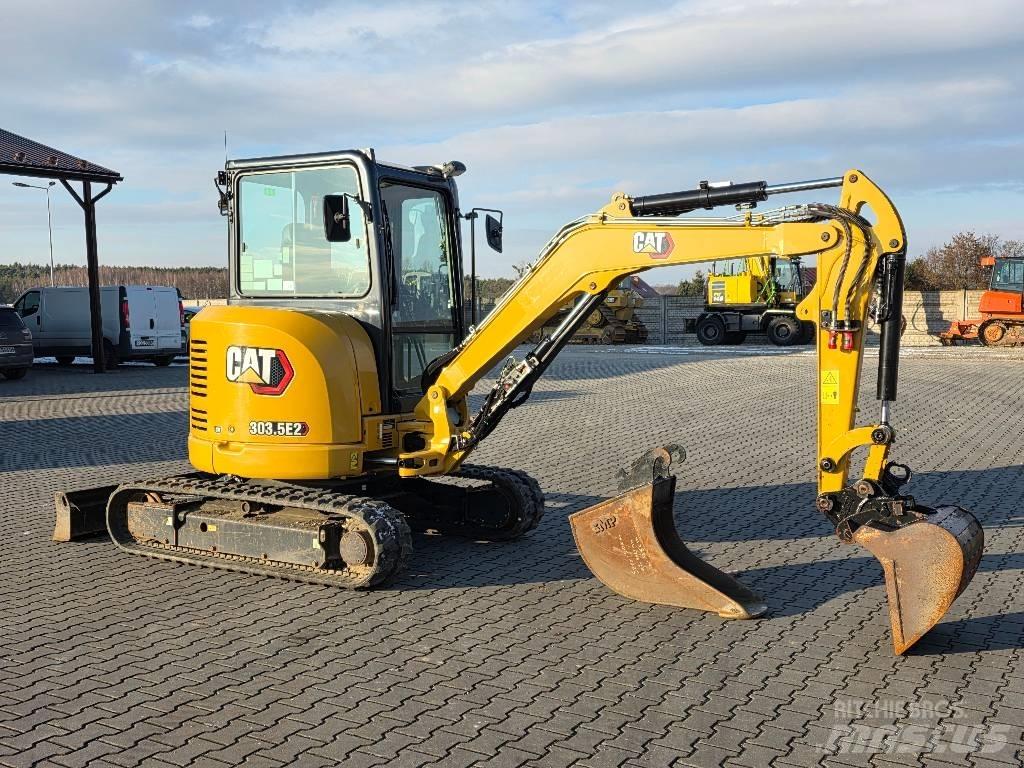 CAT 303.5 E CR 2 حفارات صغيرة أقل من 7 طن (حفارات صغيرة)