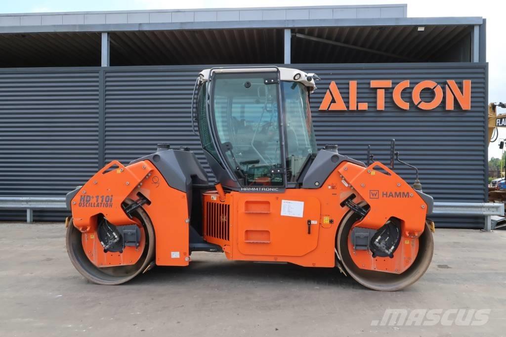 Hamm HD+ 110I VO مداحل ثنائية الاسطوانة