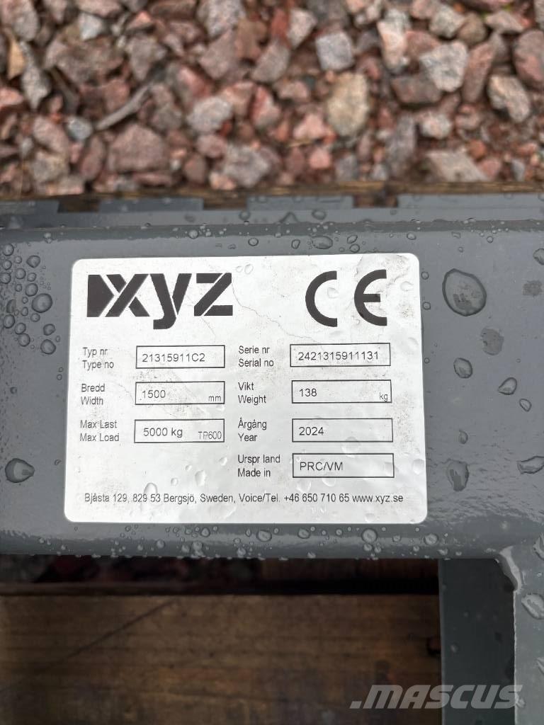 XYZ Gaffelställ BM لوادر بعجل