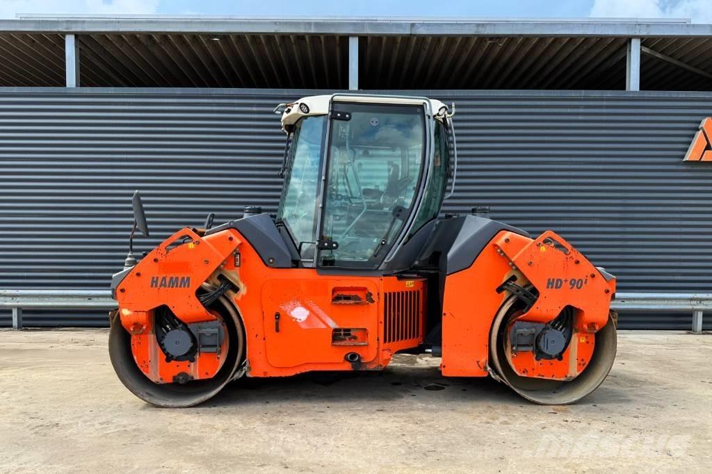 Hamm HD+ 90I VV مداحل ثنائية الاسطوانة