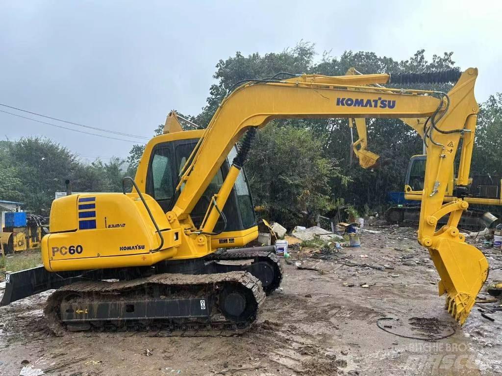 Komatsu PC 60 حفارات صغيرة أقل من 7 طن (حفارات صغيرة)