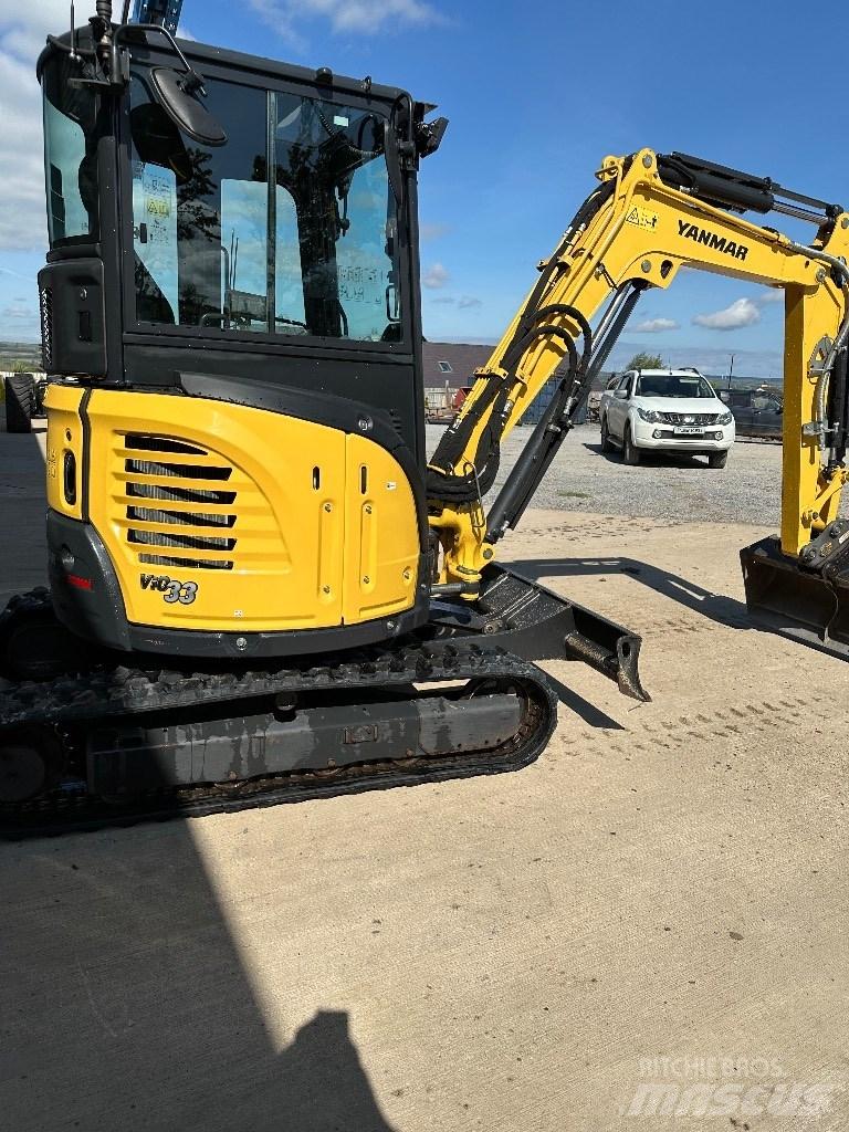Yanmar voi33 حفارات صغيرة أقل من 7 طن (حفارات صغيرة)