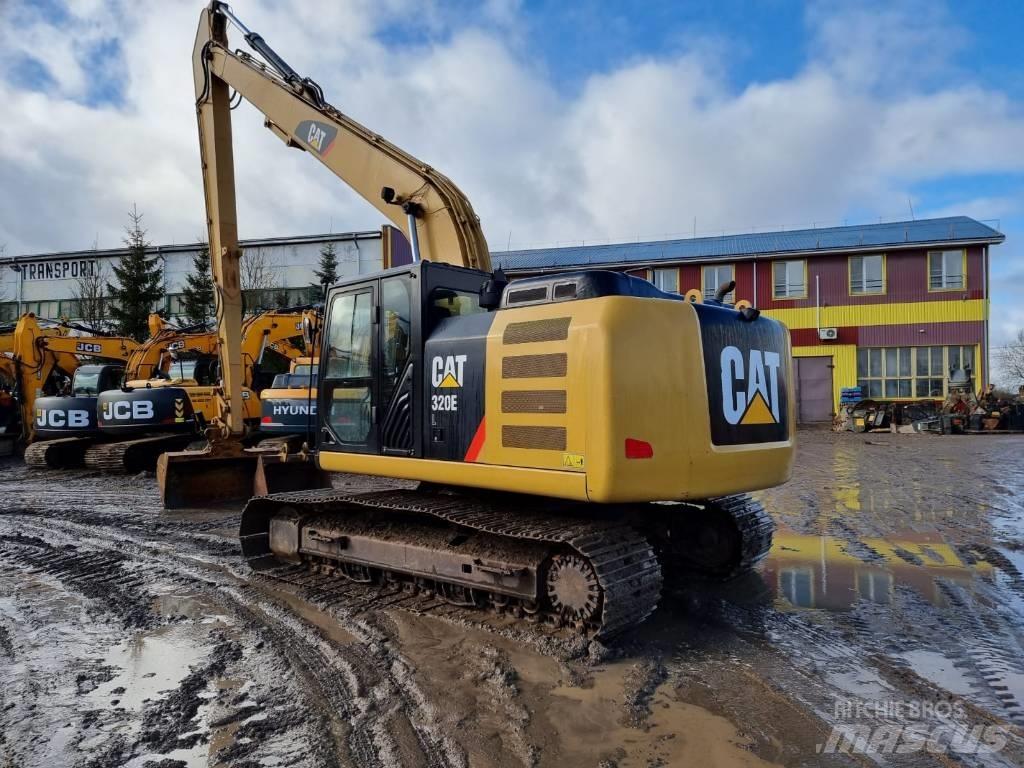 CAT 320 EL Long Boom حفارات زحافة