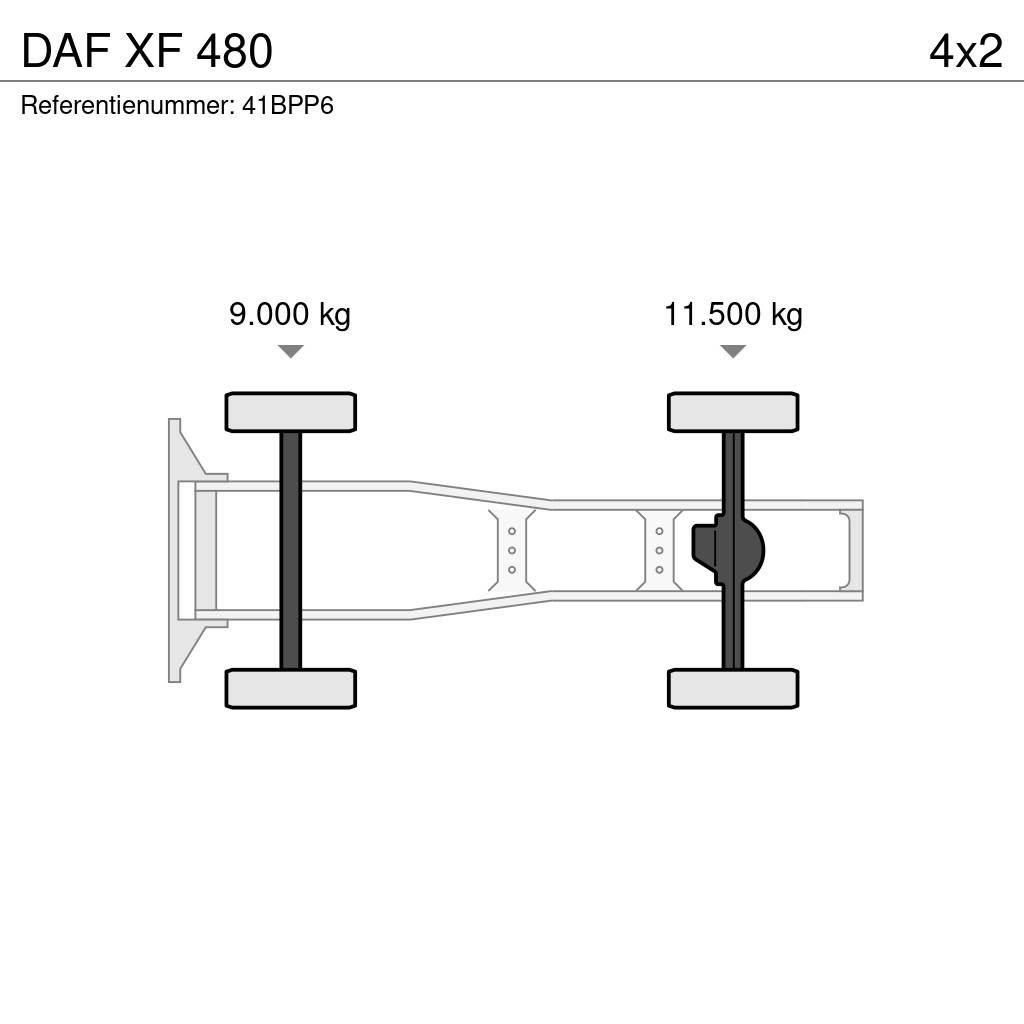 DAF XF 480 وحدات الجر