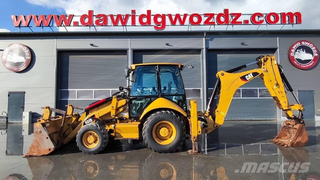 CAT 432 E لوادر ذات جرافات عكسية