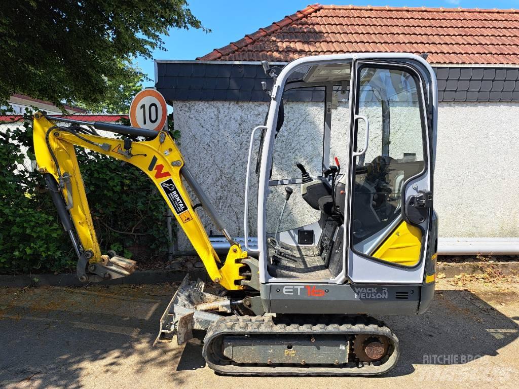 Wacker Neuson ET16 حفارات زحافة