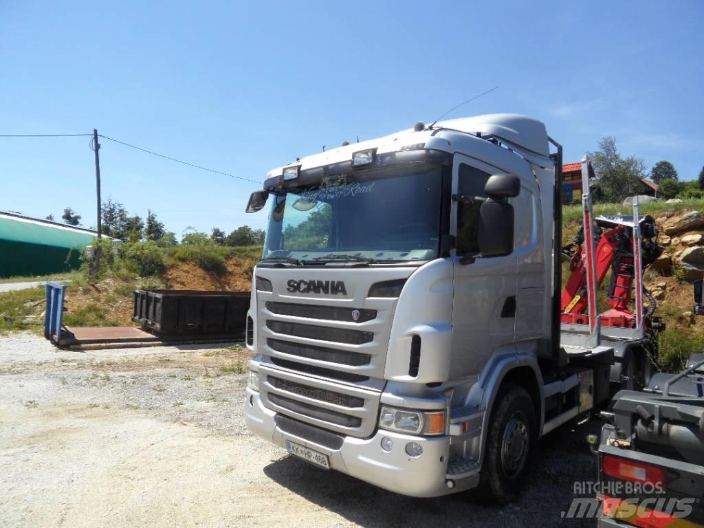 Scania R480 شاحنات أشجار