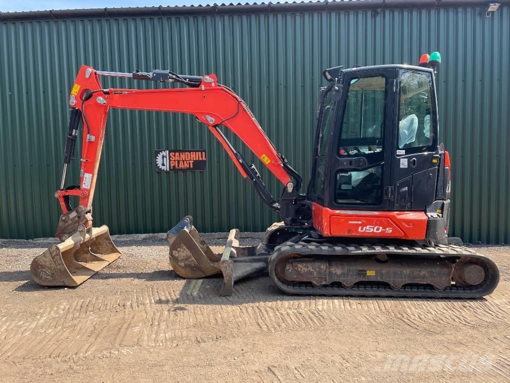 Kubota U 50-5 حفارات صغيرة أقل من 7 طن (حفارات صغيرة)