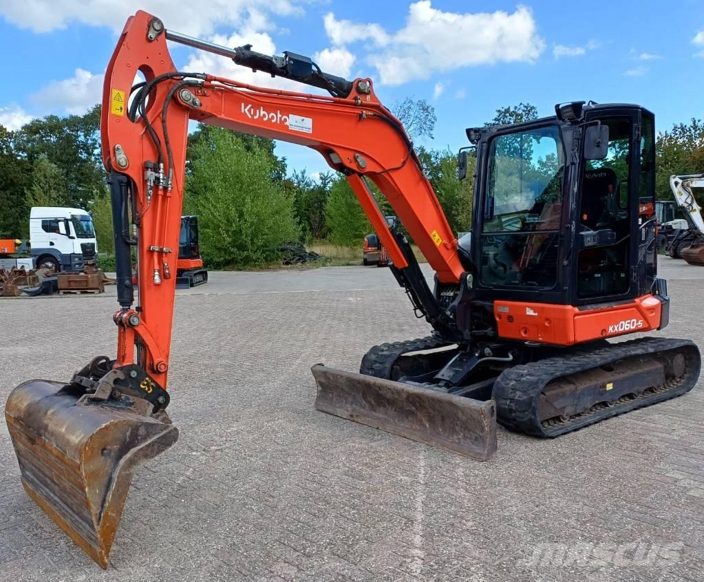 Kubota KX 060-5 حفارات صغيرة أقل من 7 طن (حفارات صغيرة)