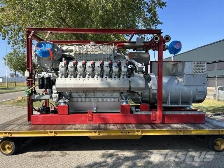 MTU 16V4000 مولدات غاز