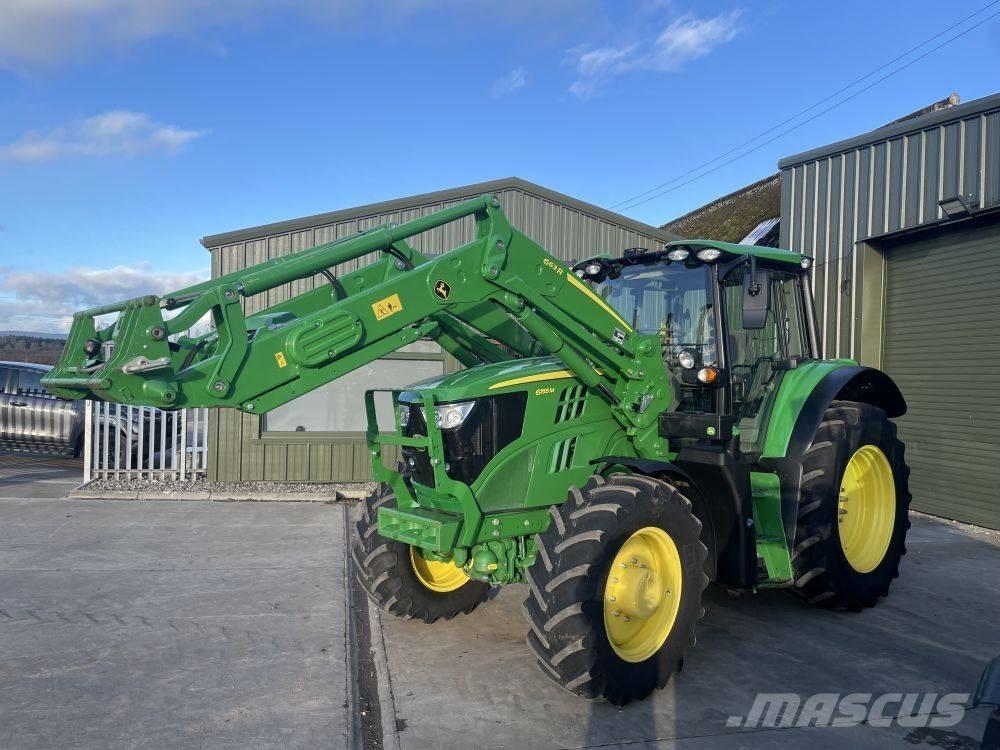 John Deere 6155 M الجرارات