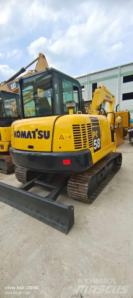 Komatsu PC 58 حفارات صغيرة أقل من 7 طن (حفارات صغيرة)