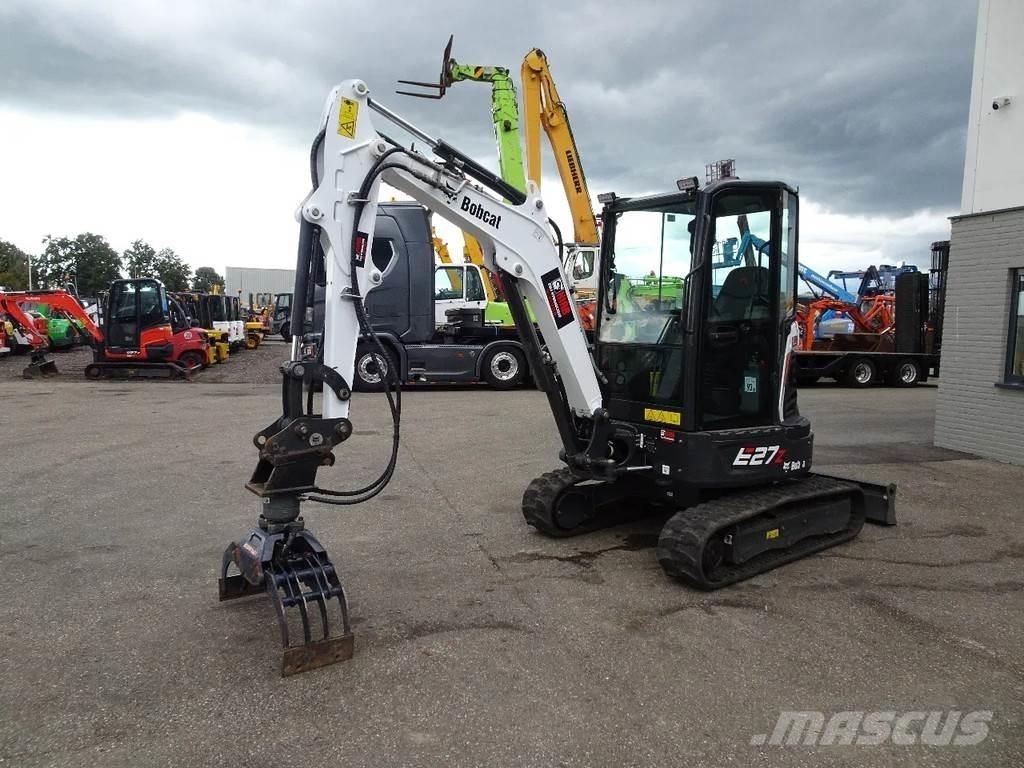 Bobcat E27Z حفارات صغيرة أقل من 7 طن (حفارات صغيرة)