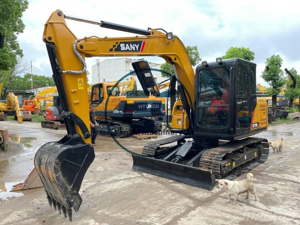 Sany SY 75 C pro حفارات صغيرة أقل من 7 طن (حفارات صغيرة)