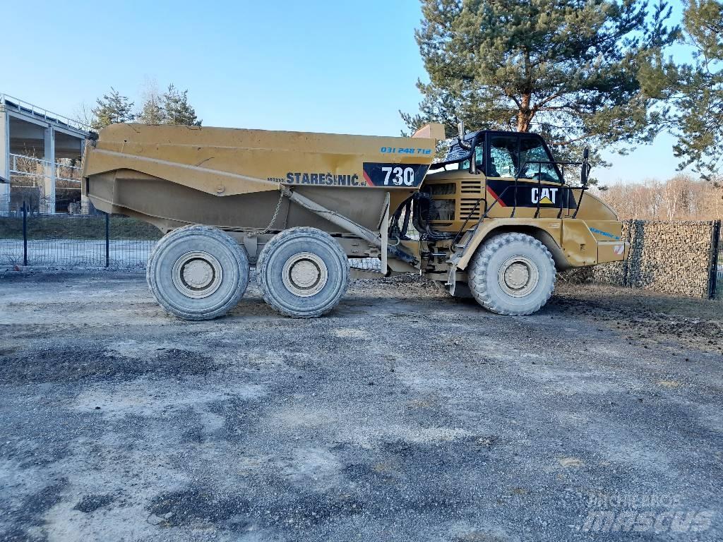 CAT 730 ساحبات مفصلية