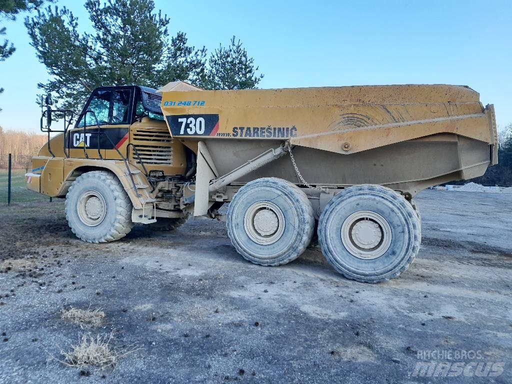 CAT 730 ساحبات مفصلية