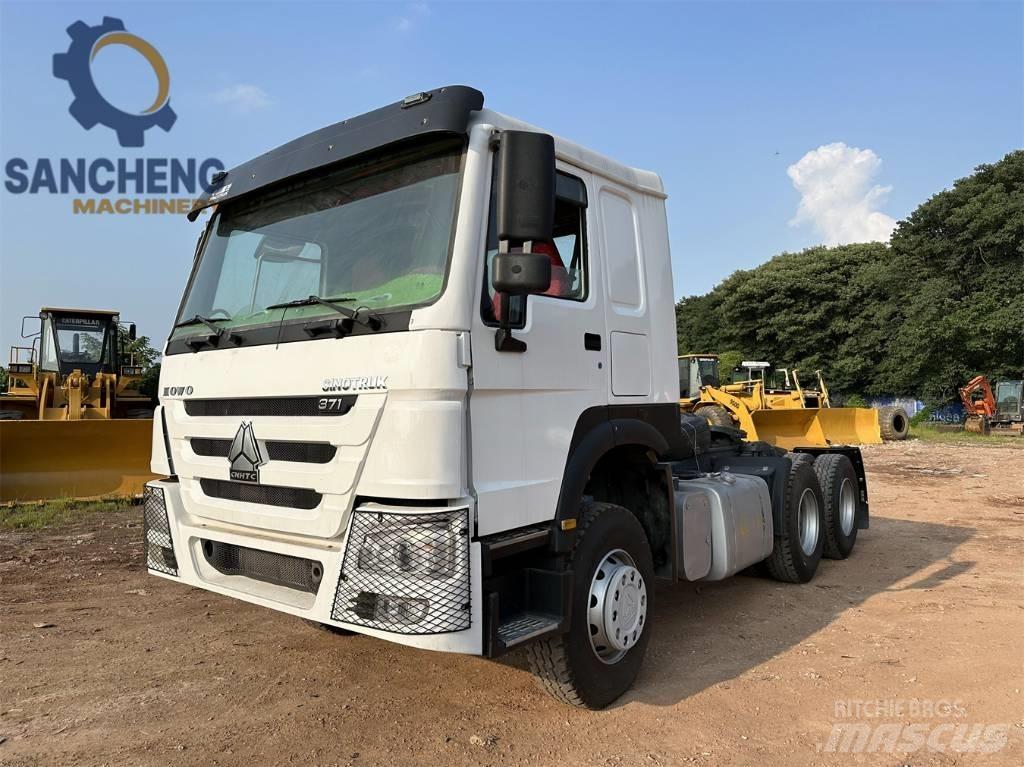 Howo 371hp وحدات الجر
