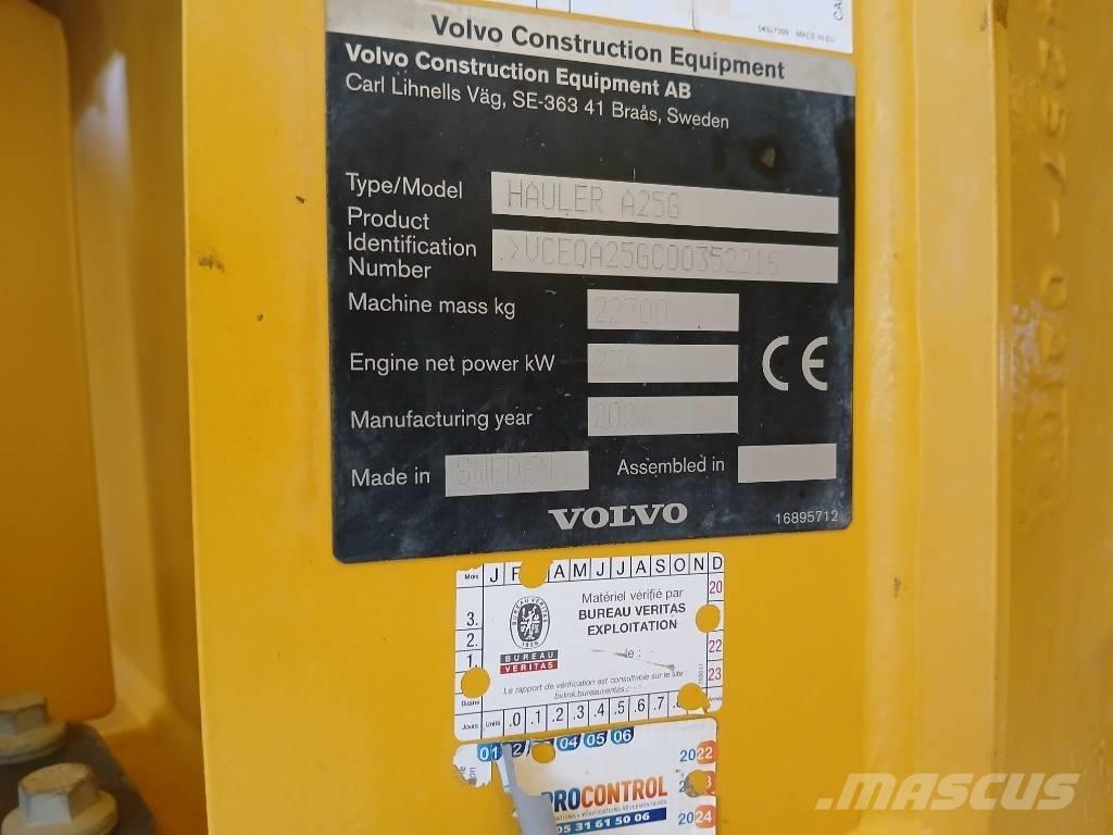 Volvo A 25 G ساحبات مفصلية