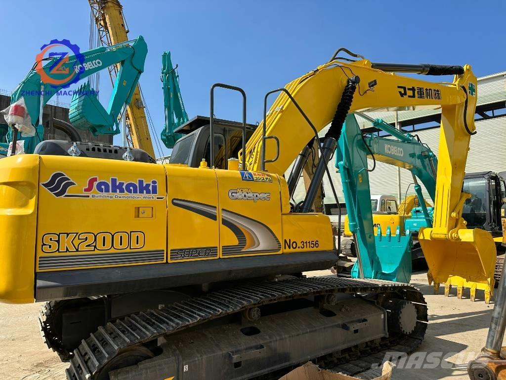 Kobelco SK 200 حفارات زحافة