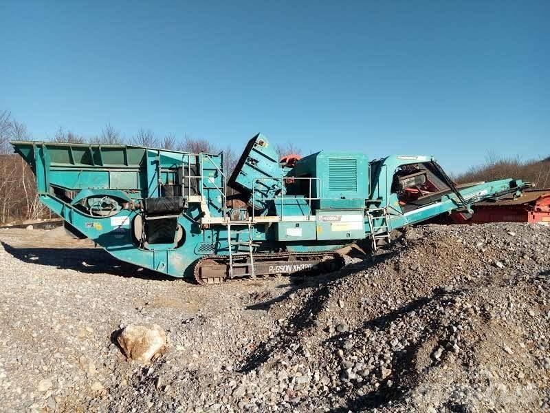 Terex pegson XH320 الكسارات المتنقلة