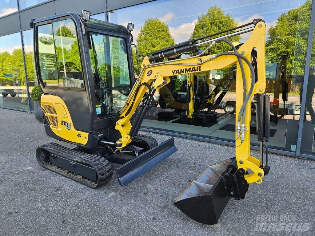 Yanmar SV 18 حفارات صغيرة أقل من 7 طن (حفارات صغيرة)