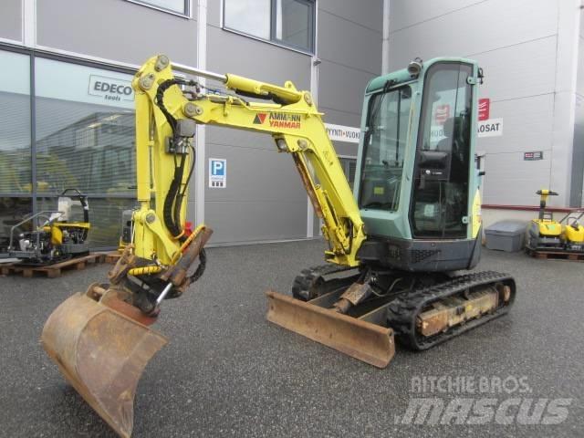 Yanmar Vio 25 حفارات صغيرة أقل من 7 طن (حفارات صغيرة)