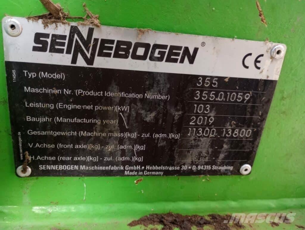 Sennebogen 355E مناولات المخلفات / مناولات صناعية
