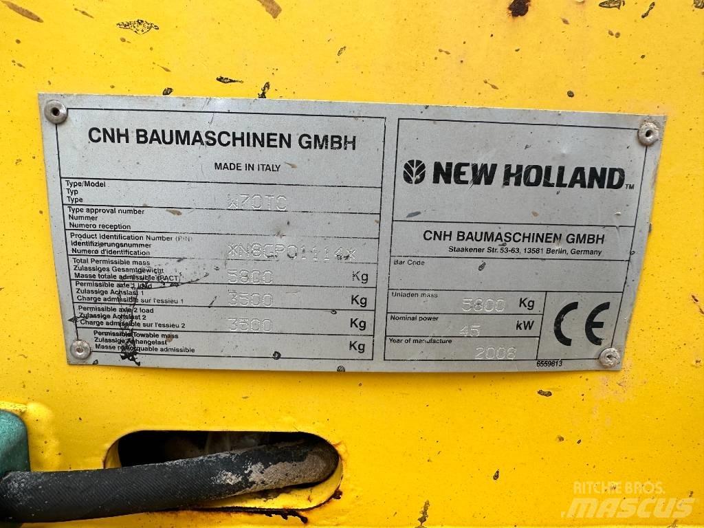 New Holland W 70 TC لوادر بعجل