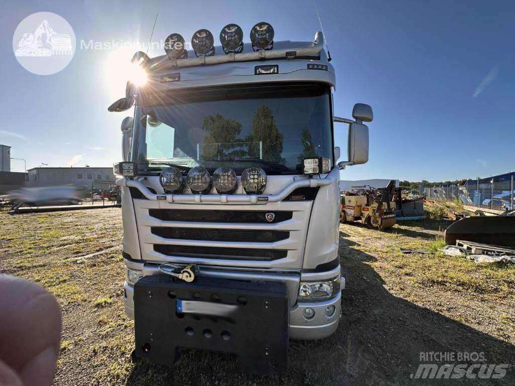 Scania G 490 شاحنات الرافعات الخطافية