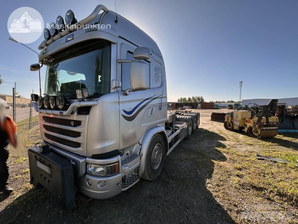 Scania G 490 شاحنات الرافعات الخطافية