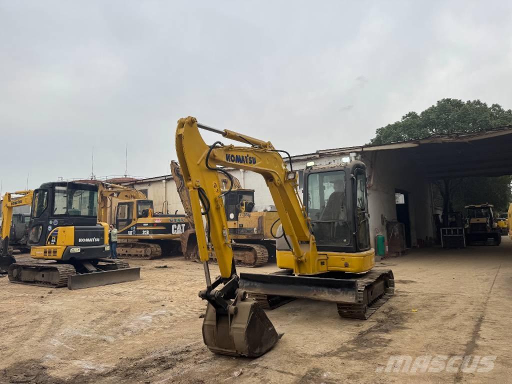 Komatsu PC 55 MR حفارات صغيرة أقل من 7 طن (حفارات صغيرة)