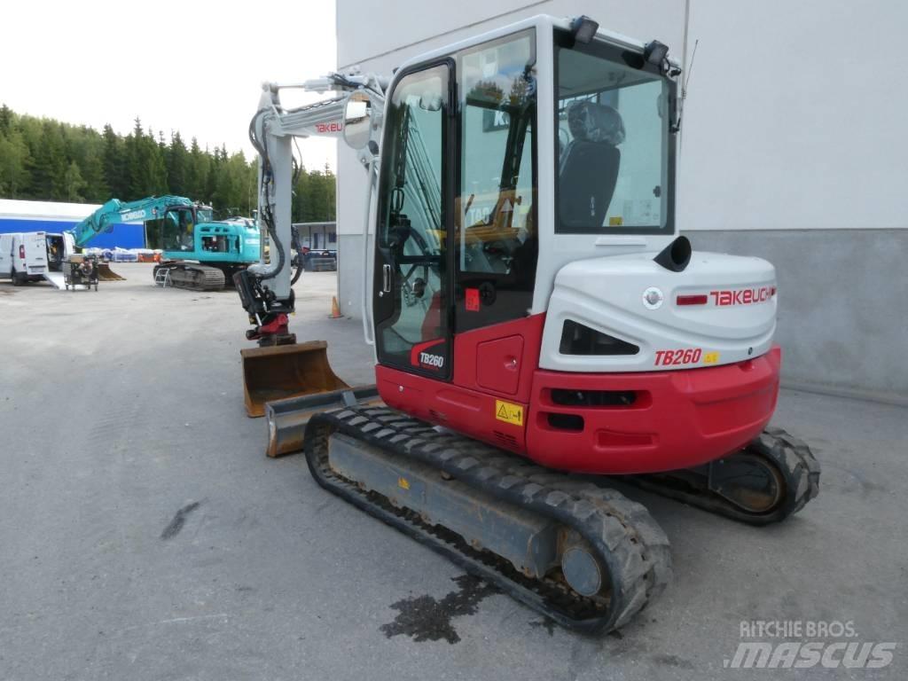 Takeuchi TB260 حفارات صغيرة أقل من 7 طن (حفارات صغيرة)