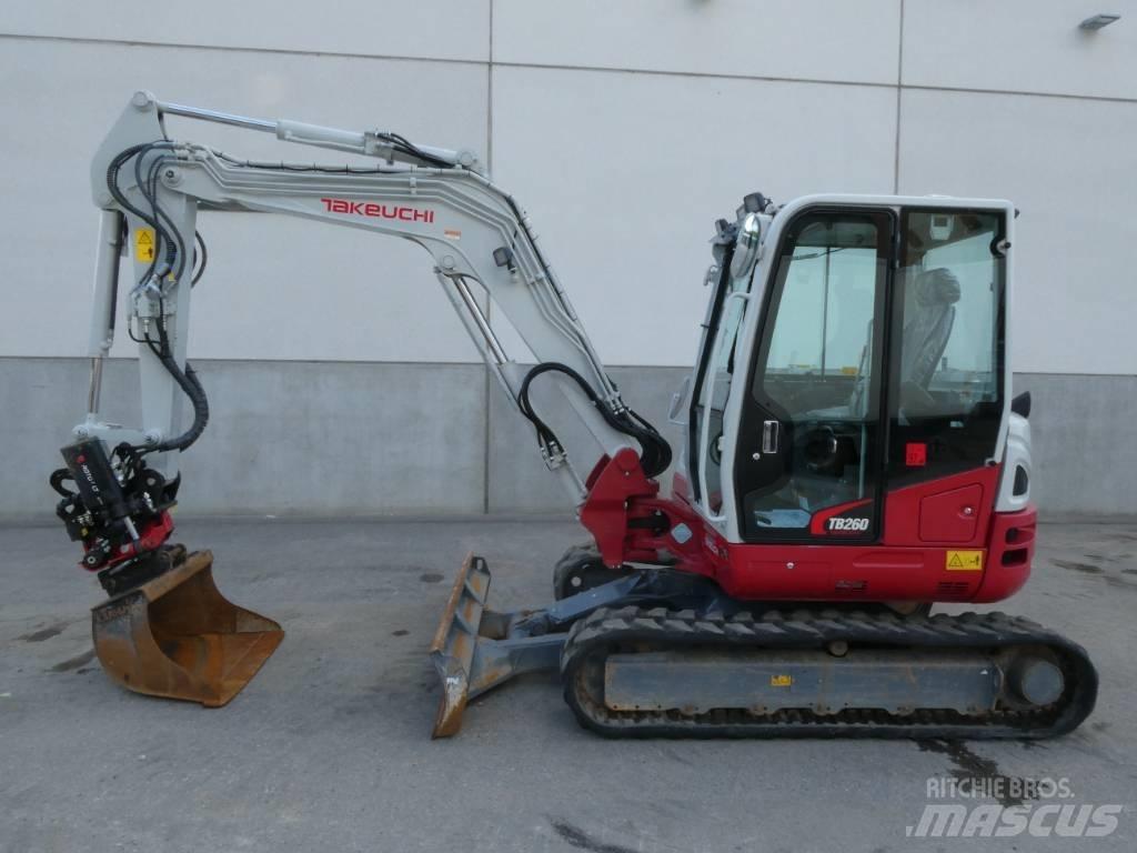 Takeuchi TB260 حفارات صغيرة أقل من 7 طن (حفارات صغيرة)