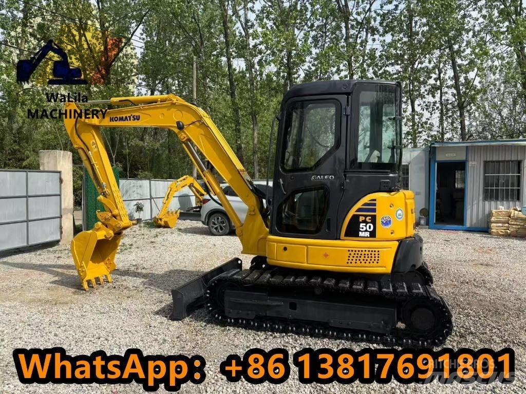 Komatsu PC 50 MR حفارات صغيرة أقل من 7 طن (حفارات صغيرة)