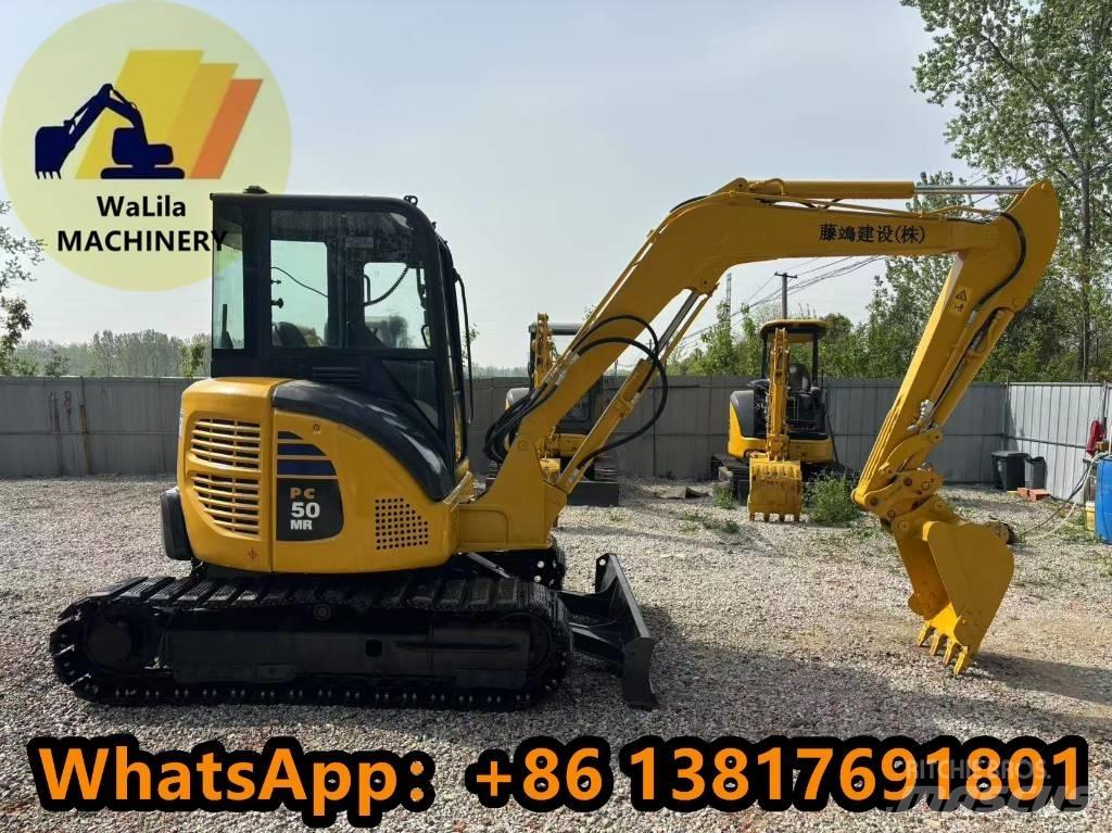 Komatsu PC 50 MR حفارات صغيرة أقل من 7 طن (حفارات صغيرة)