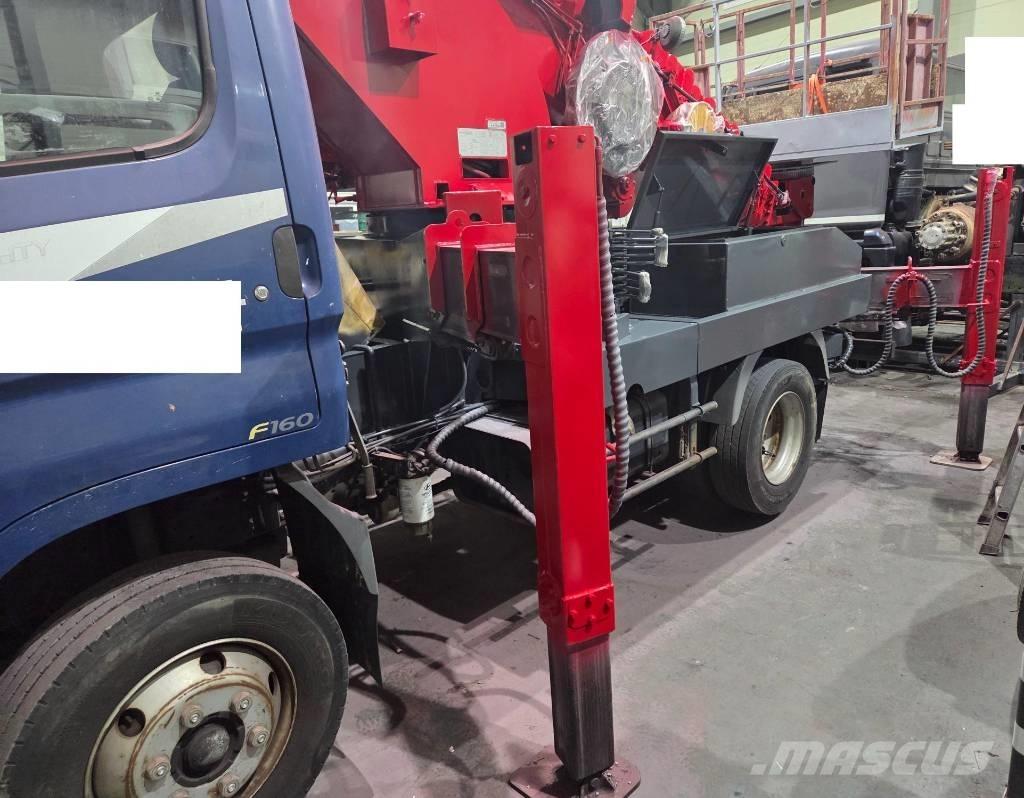 Novas 350QS المنصات الهوائية المثبتة على شاحنة