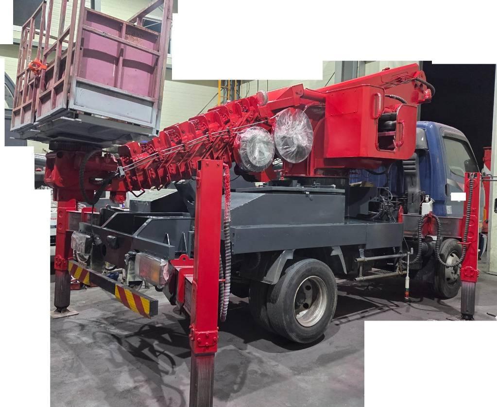 Novas 350QS المنصات الهوائية المثبتة على شاحنة