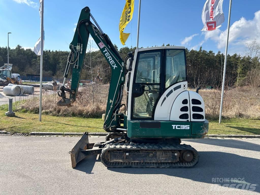 Terex TC 35 حفارات صغيرة أقل من 7 طن (حفارات صغيرة)