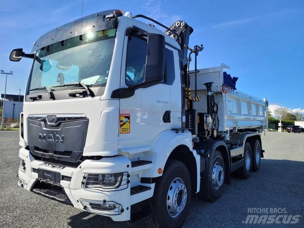 MAN TGS 35.470 شاحنات قلابة