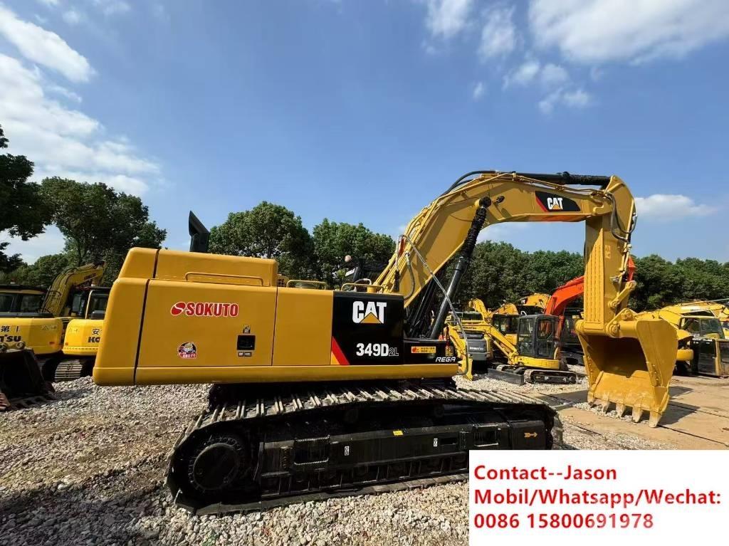 CAT 349 D2 L حفارات زحافة