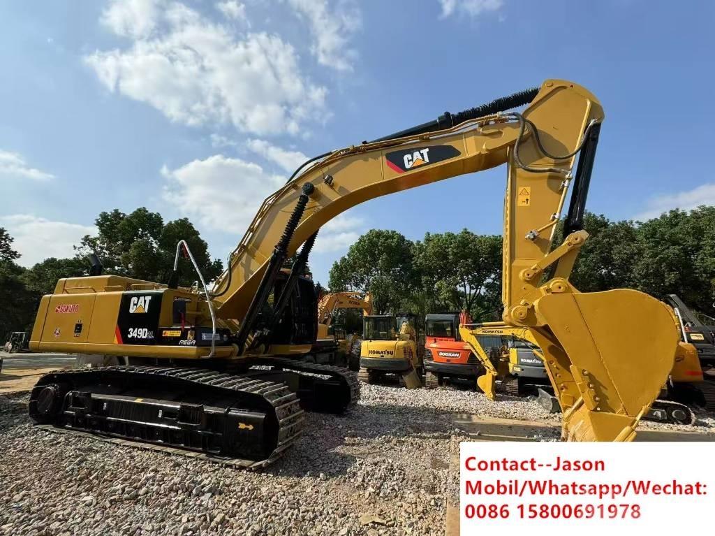 CAT 349 D2 L حفارات زحافة