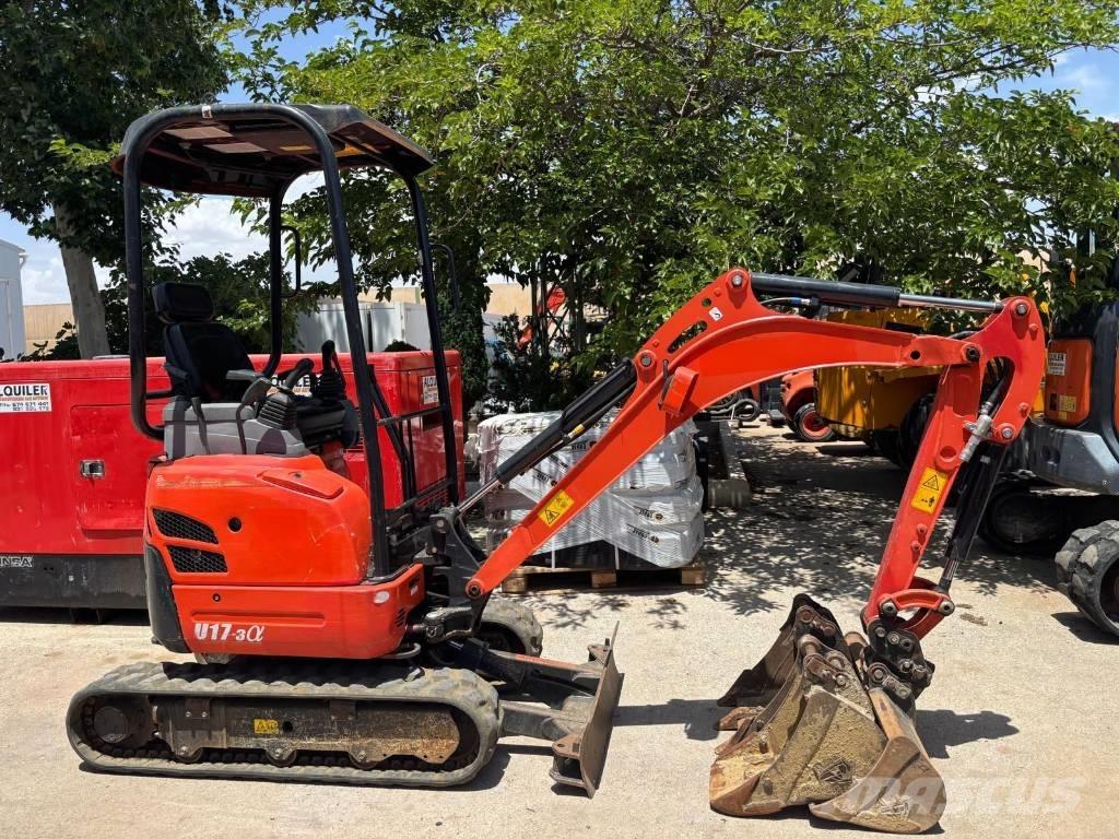 Kubota U 17-3 حفارات صغيرة أقل من 7 طن (حفارات صغيرة)