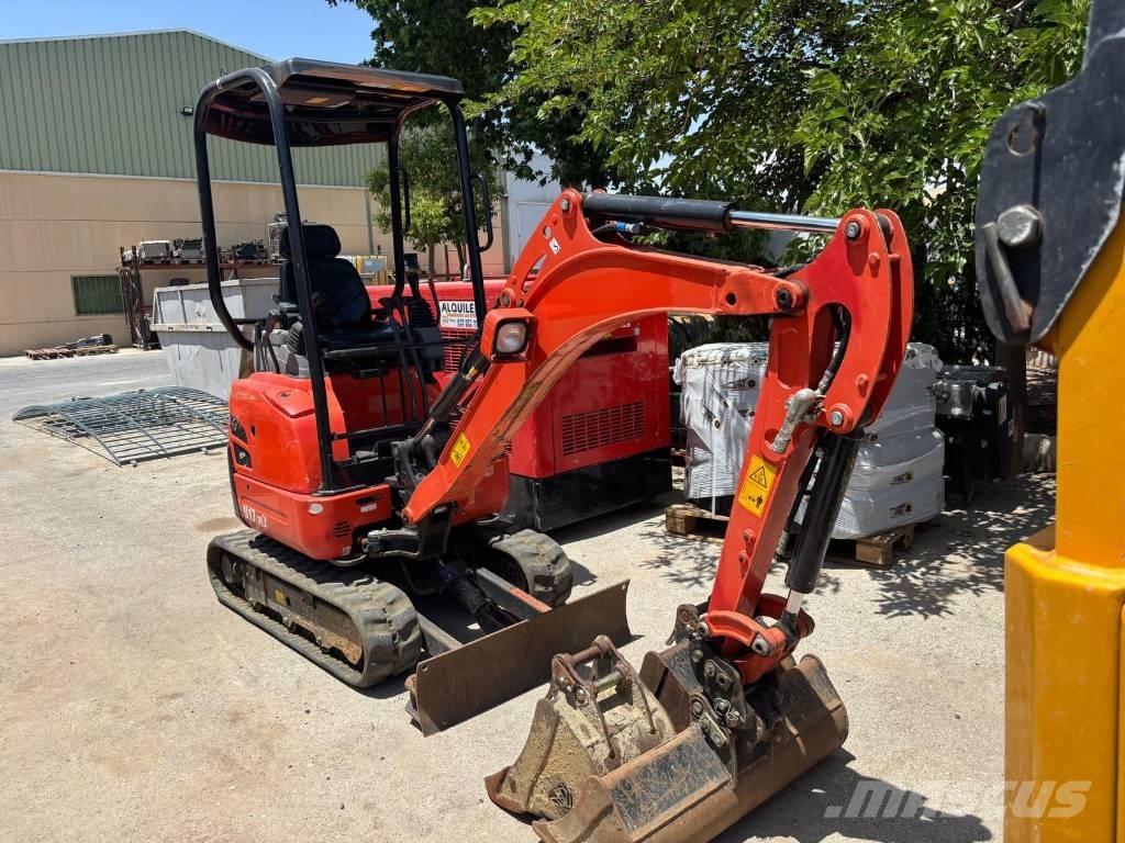 Kubota U 17-3 حفارات صغيرة أقل من 7 طن (حفارات صغيرة)
