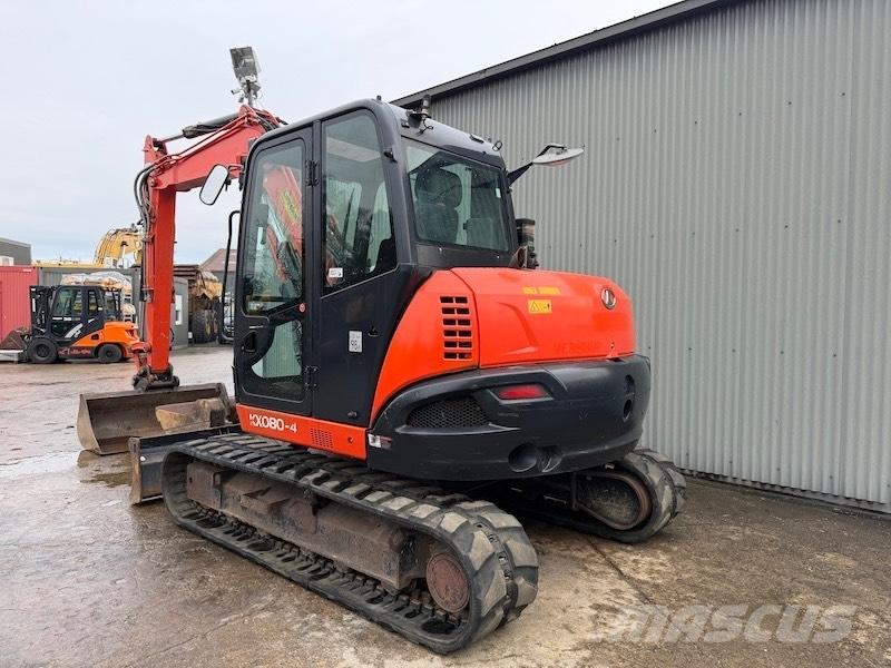Kubota KX 080-4 حفارات وسط 7 طن - 12 طن