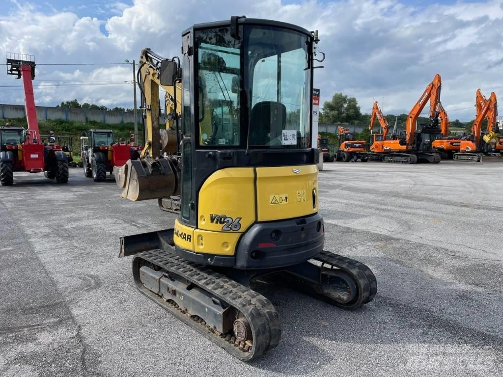 Yanmar Vio 26-6 حفارات صغيرة أقل من 7 طن (حفارات صغيرة)